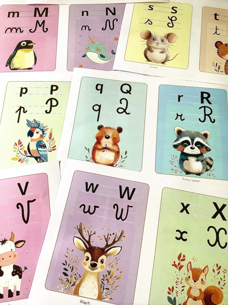 Abécadaire animaux
