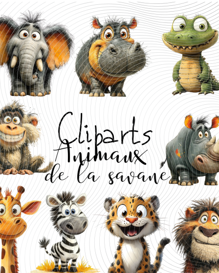 animaux de la savane