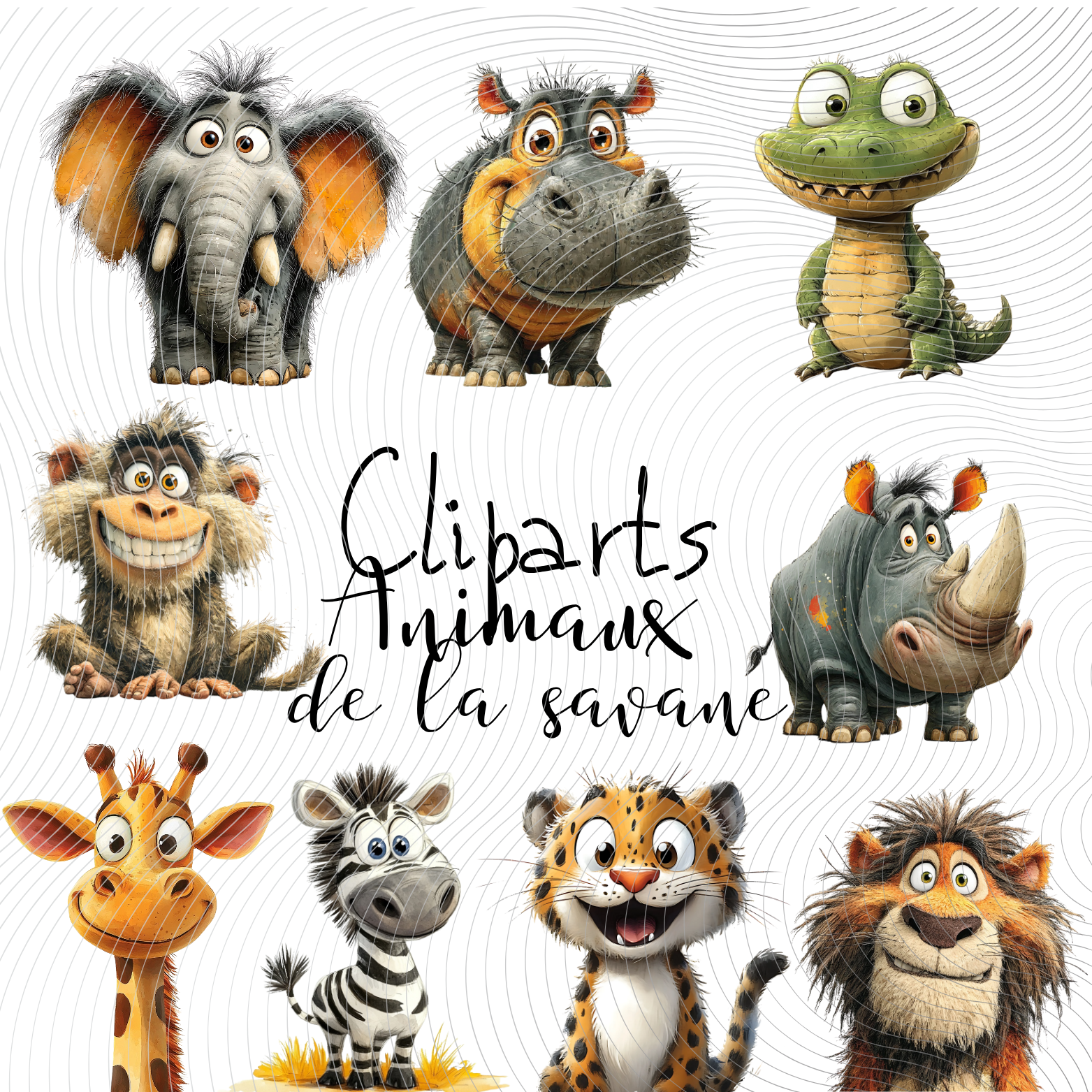 animaux de la savane