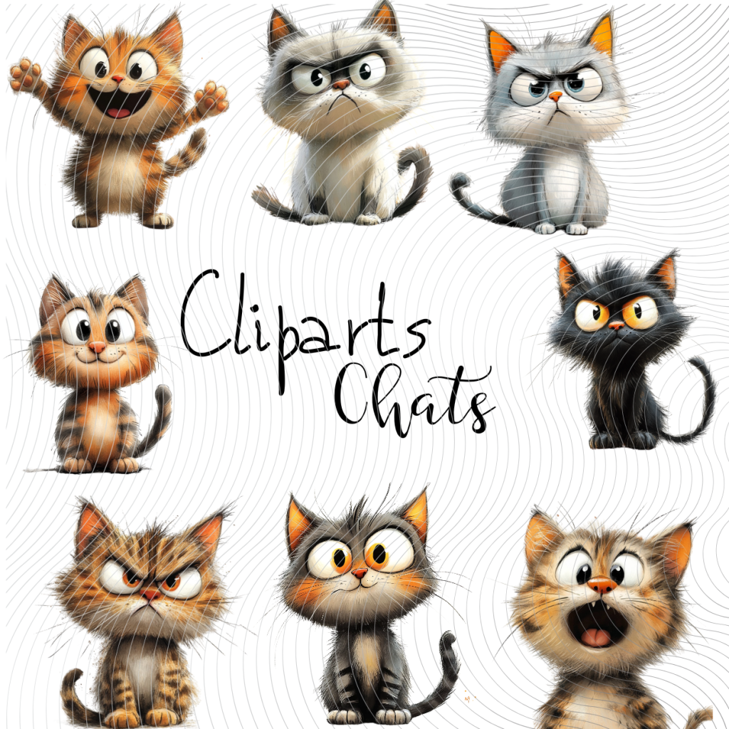 cliparts chats