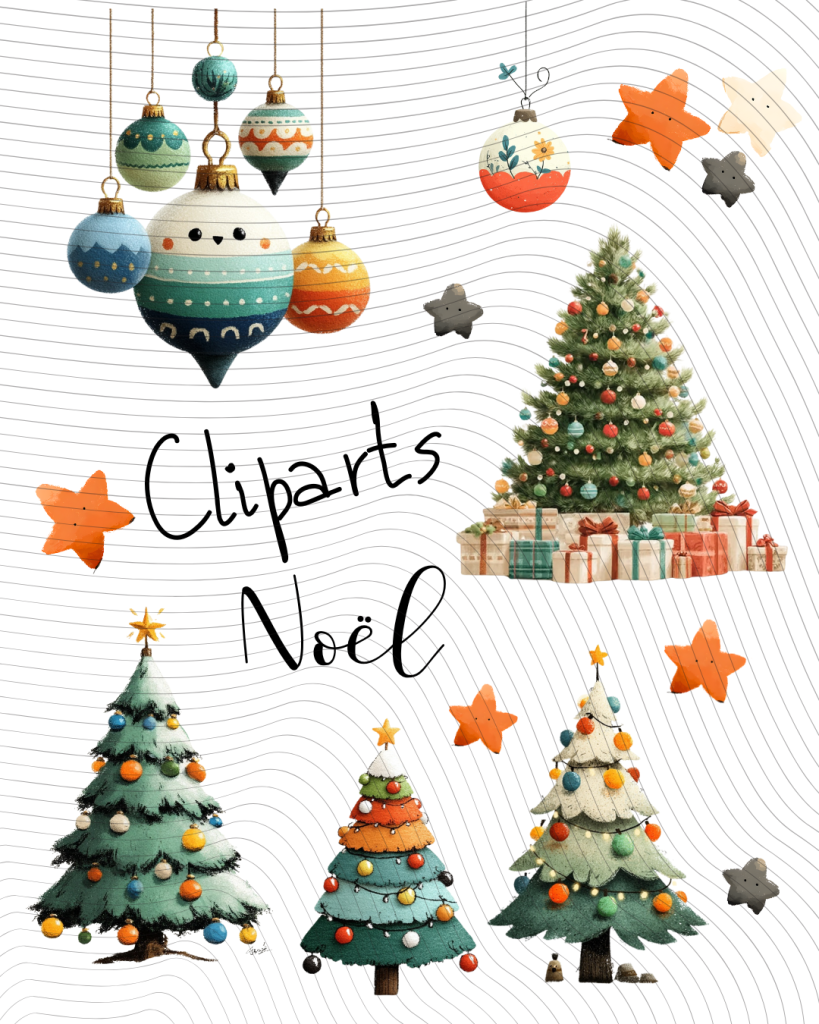 cliparts de noël